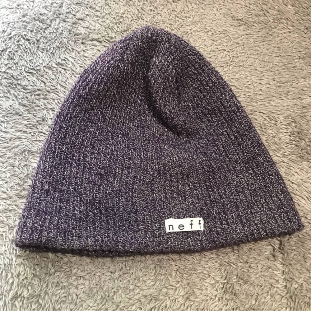 Purple Neff beanie